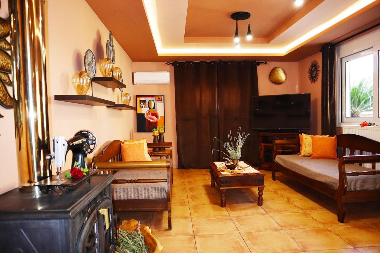 Casa Nel Verde Chrissi Akti Chania Exterior foto